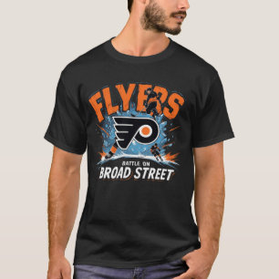 フィラデルフィア・フライヤーズ Battle on Broad Street ホッケー Tシャツ