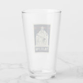 フィラデルフィア | ベンジャミンフランクリン研究所 タンブラーグラス (裏面)