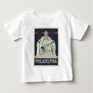 フィラデルフィア   ベンジャミンフランクリン研究所 ベビーTシャツ