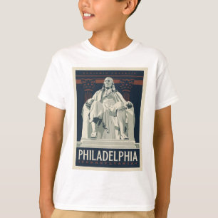 フィラデルフィア   ベンジャミンフランクリン研究所 Tシャツ