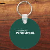 フィラデルフィア、ペンシルバニアキーチェーン キーホルダー (正面)