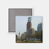 フィラデルフィア・ペンシルバニア写真磁石 マグネット (正面/裏面)