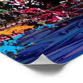 フィラデルフィア,ペンシルバニア州グラフィティ ポスター (角)