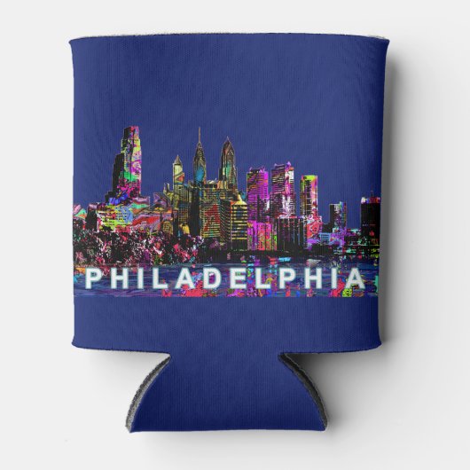 フィラデルフィア，ペンシルバニア州グラフィティ 缶クーラー (正面)