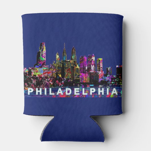 フィラデルフィア，ペンシルバニア州グラフィティ 缶クーラー (裏面)