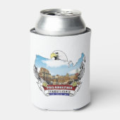 フィラデルフィア,ペンシルバニア州Bald Eagle 缶クーラー (缶正面)