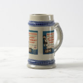 フィラデルフィア・ペンシルバニア第2次世界大戦住宅不足   ビールジョッキ (正面右)