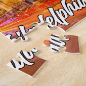 フィラデルフィア、ペンシルバニア統一された州、州 ジグソーパズル (側面)