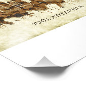 フィラデルフィア・ペンシルバニア都市景観 フォトプリント            (角)