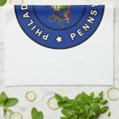 フィラデルフィア・ペンシルバニア キッチンタオル (折り畳み)