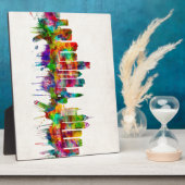 フィラデルフィア・ペンシルバニア・スカイライン フォトプラーク (側面)