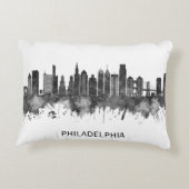 フィラデルフィア・ペンシルバニア・スカイラインBW アクセントクッション (裏面)