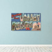 フィラデルフィア，ペンシルバニア – バレーフォージ キャンバスプリント (インサイチュ (ウッドフロア))