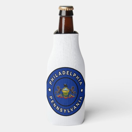 フィラデルフィア・ペンシルバニア ボトルクーラー (ボトル正面)