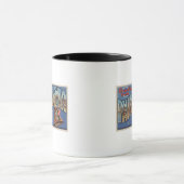 フィラデルフィア，ペンシルバニア – ラージレター マグカップ (中央)