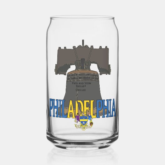 フィラデルフィア・ペンシルバニア・リバティ・ベル ガラス缶 (左)