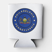フィラデルフィア・ペンシルバニア 缶クーラー (正面)