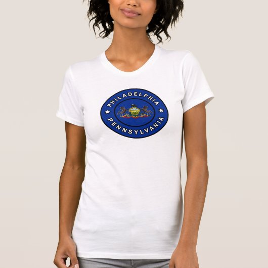 フィラデルフィア・ペンシルバニア Tシャツ (正面)