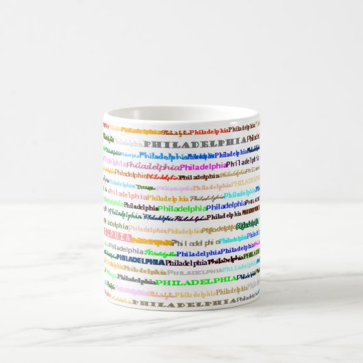フィラデルフィア・マグ コーヒーマグカップ (中央)
