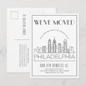 フィラデルフィア モダンデコ | 住所変更のお知らせ 案内ポストカード (正面/裏面)