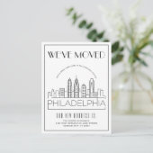 フィラデルフィア モダンデコ | 住所変更のお知らせ 案内ポストカード (スタンド正面)