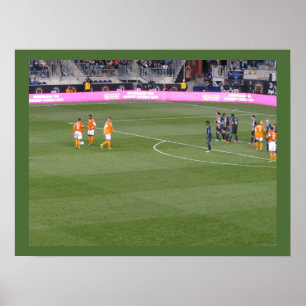フィラデルフィア·ユニオンサッカーの試合ポスター ポスター