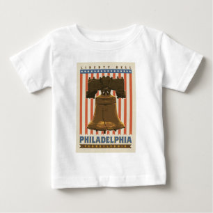 フィラデルフィア リバティーベル ベビーTシャツ