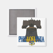 フィラデルフィア・リバティ・ベル マグネット (正面/裏面)