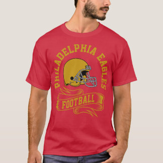フィラデルフィア レトロ ヘルメット Tシャツ