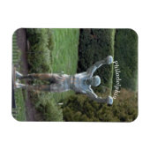 フィラデルフィア·ロッキー像 マグネット (横)