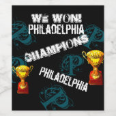 フィラデルフィア ワインラベル (シングルラベル)