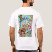 フィラデルフィア – 基本Tシャツ Tシャツ (裏面)