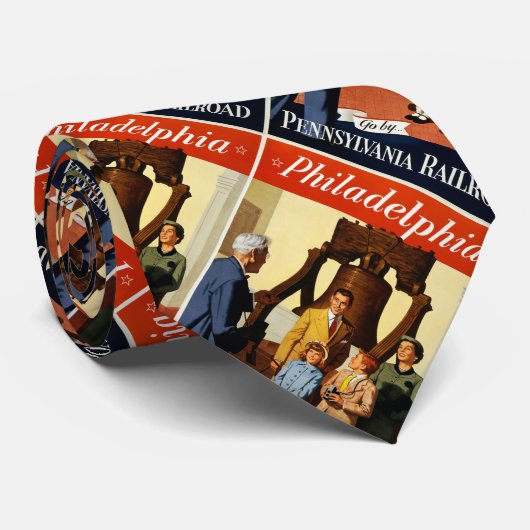フィラデルフィア。行って……ペンシルバニア鉄道 ネクタイ (ロール)