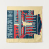 フィラデルフィア、追加文字、タペストリー タペストリー (正面(横))