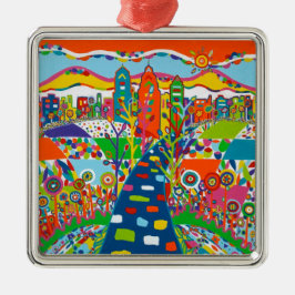 フィラデルフィア、PAクリスマスオーナメント メタルオーナメント