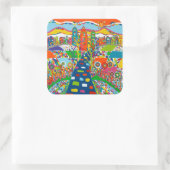 フィラデルフィア、PAステッカー スクエアシール (バッグ)