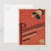 フィラデルフィア, PA – ブラザリーラブ ポストカード (正面/裏面)
