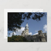 フィラデルフィアPAシティホールポストカード ポストカード (正面/裏面)