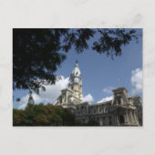 フィラデルフィアPAシティホールポストカード ポストカード (正面)