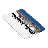 フィラデルフィアPAスカイラインとフィラデルフィアの空 マグネット (右側)