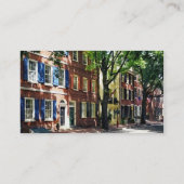 フィラデルフィアPAソサエティヒル通り 名刺 (裏面)