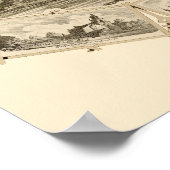 フィラデルフィアPAパノラママップ – 1876 ポスター (角)