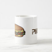 フィラデルフィアPAフィリーチーズステーキサンドイッチフード コーヒーマグカップ (中央)