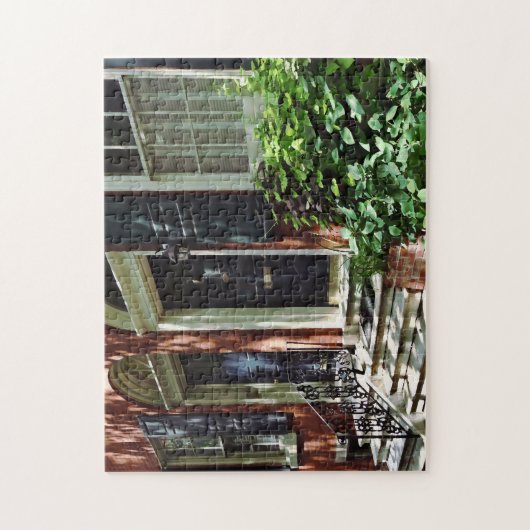 フィラデルフィアPA -通りインソサエティヒル ジグソーパズル (縦)