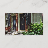 フィラデルフィアPA -通りインソサエティヒル 名刺 (裏面)