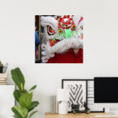 フィラデルフィ中国のアのドラゴン ポスター (ホームオフィス)