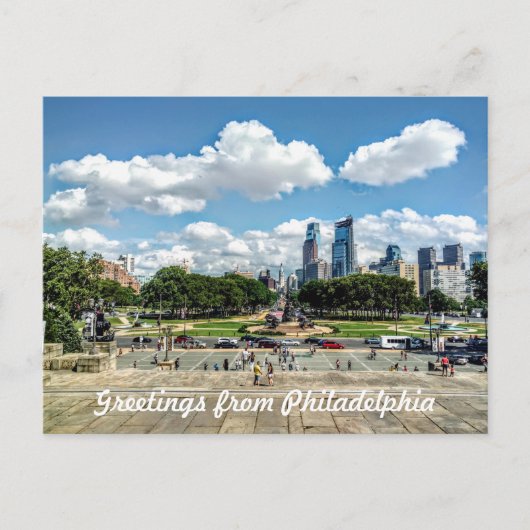 フィラデルフィ感じアの ポストカード (正面)