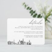 フィラデルフィ結婚アズホテルルームブロック詳細 エンクロージャーカード (スタンド正面)
