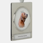 フィラブラシレイロママ2 シルバープレートバナーオーナメント (右)