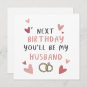 フィランス誕生日カード (正面/裏面)